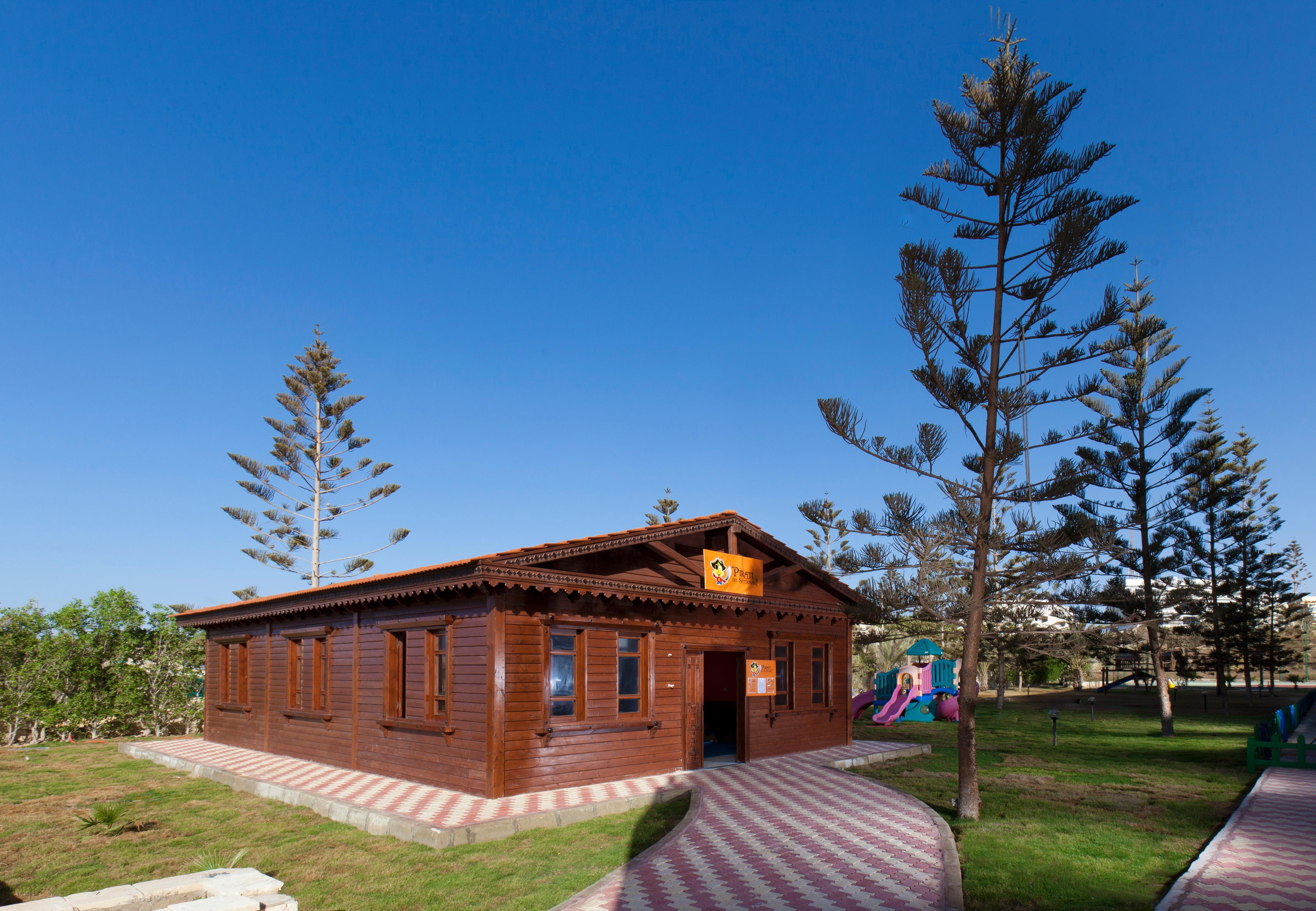 Borg El Arab Beach Resort Exteriör bild The library