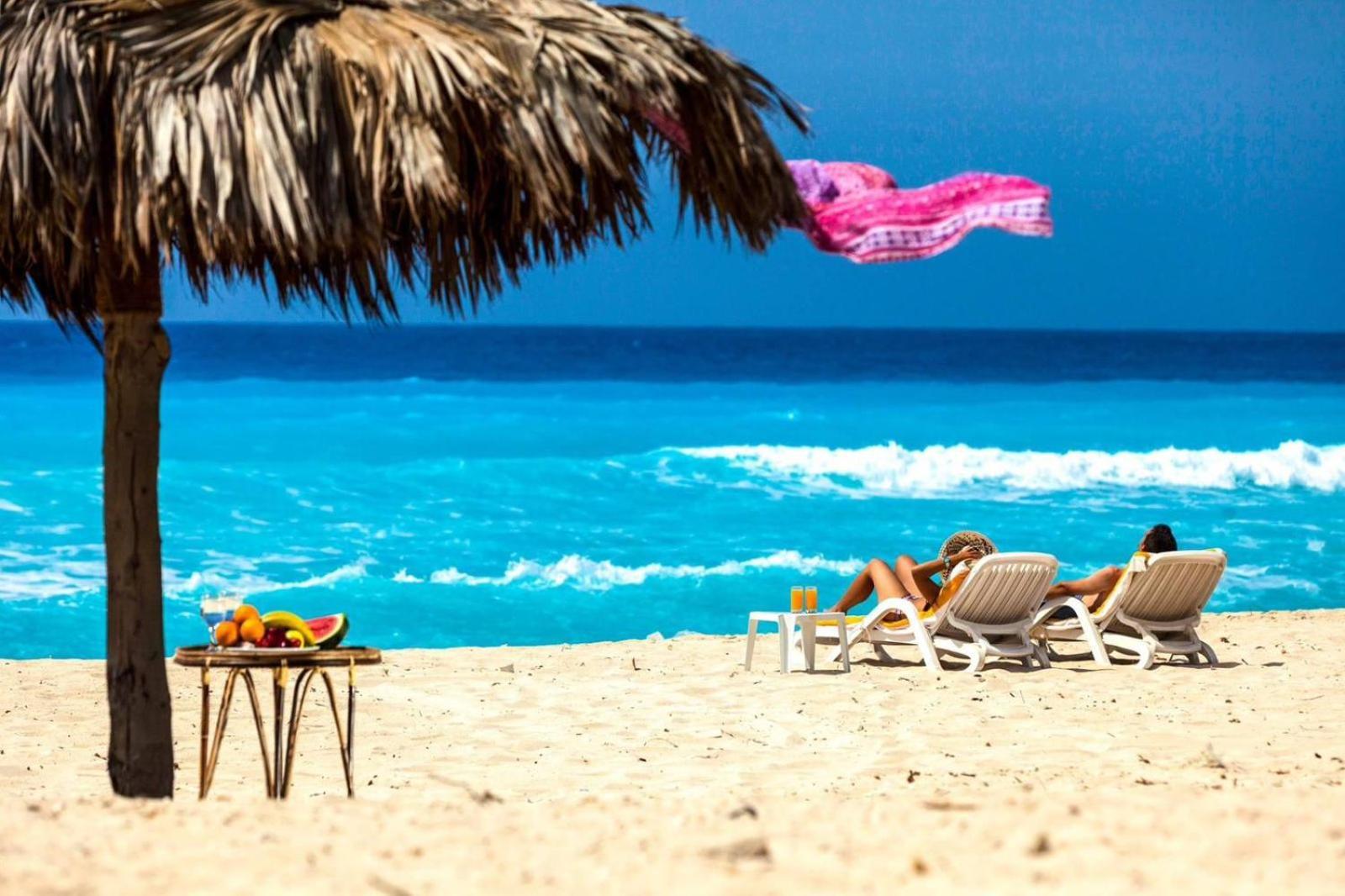 Borg El Arab Beach Resort Exteriör bild Beach in Sharm El Sheikh